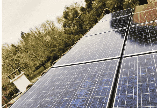 nettoyage panneau solaire par damien duportets à mimizan
