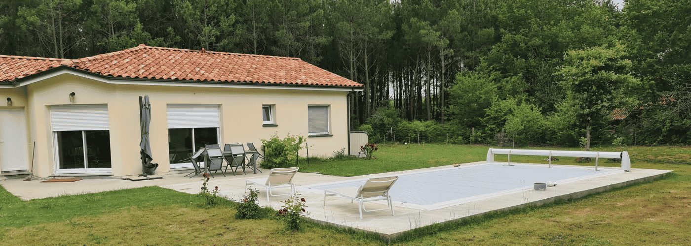 jardin maison avant pose terrasse en bois
